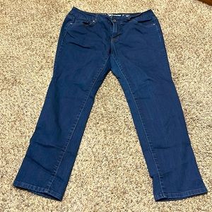 Sonoma slim straight size 14p blue jeans